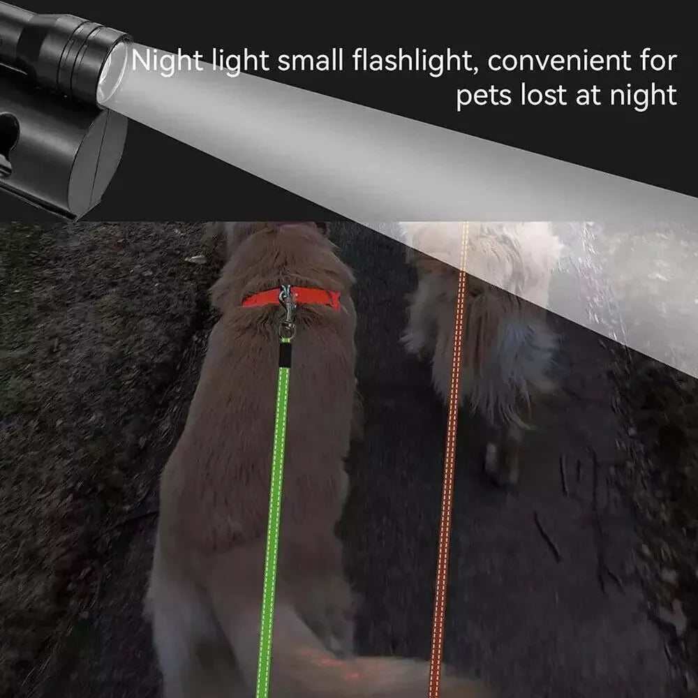 Dual Retractable Dog Leash — Walk 2 Dogs With 1 Hand, Zero Tangles