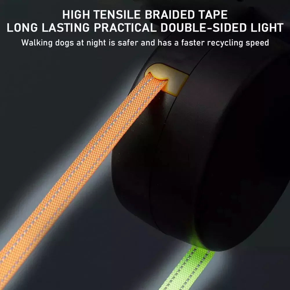 Dual Retractable Dog Leash — Walk 2 Dogs With 1 Hand, Zero Tangles